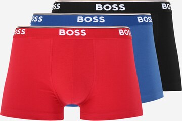 BOSS Bokserishortsit 'Power' värissä sininen: edessä