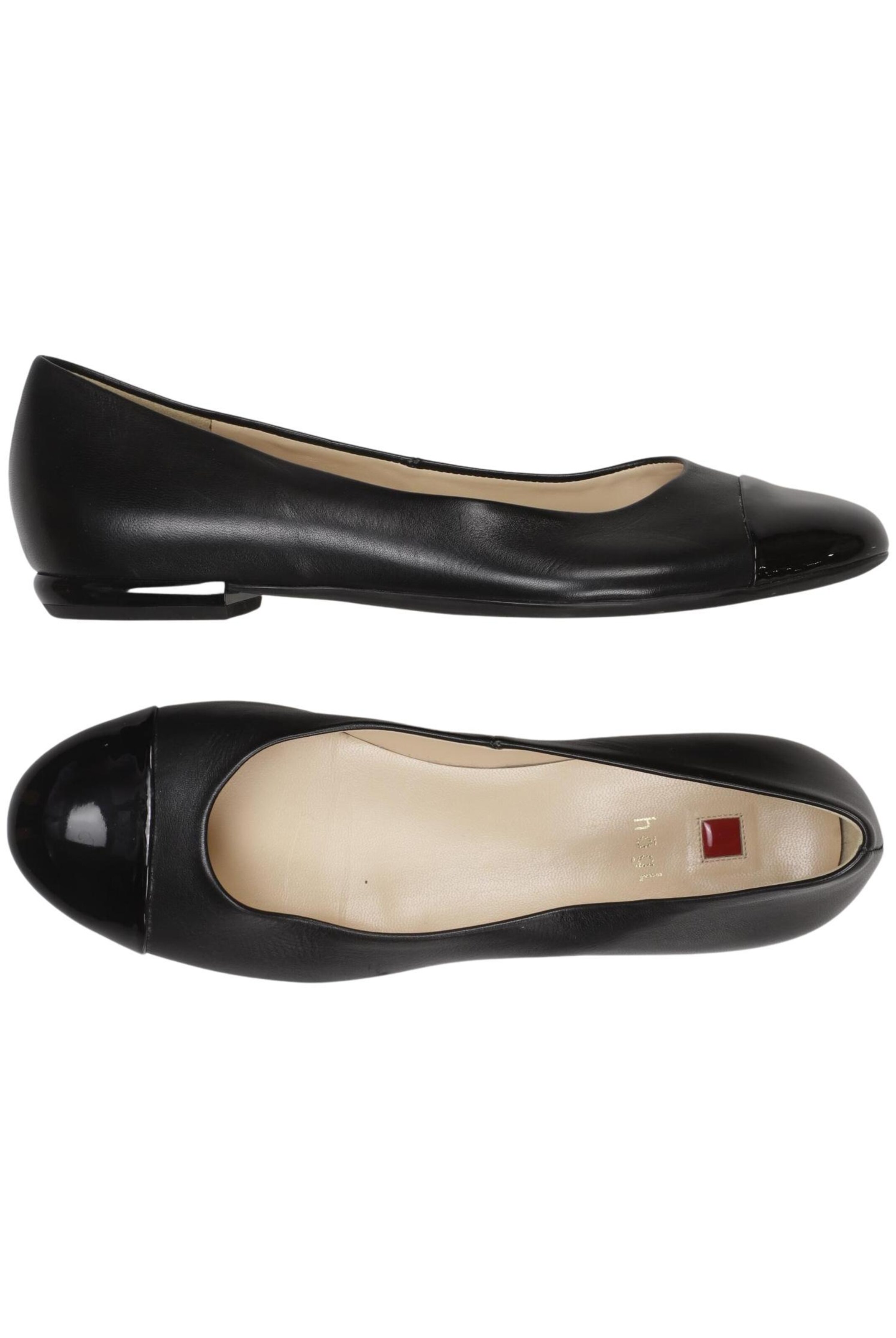Högl Flats & Loafers in 38 in Black: front