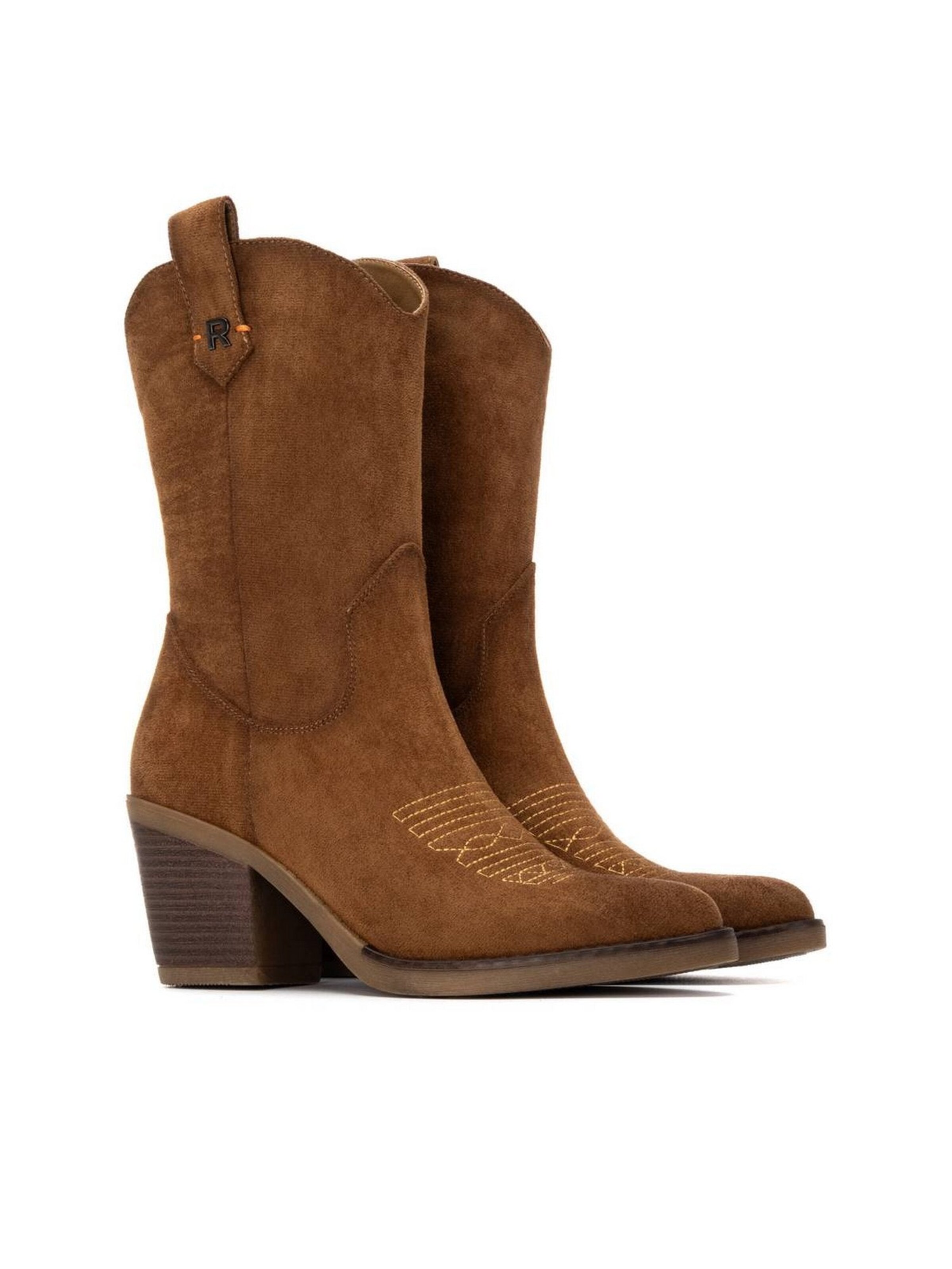 Stivale da cowboy '172967' di Refresh in beige