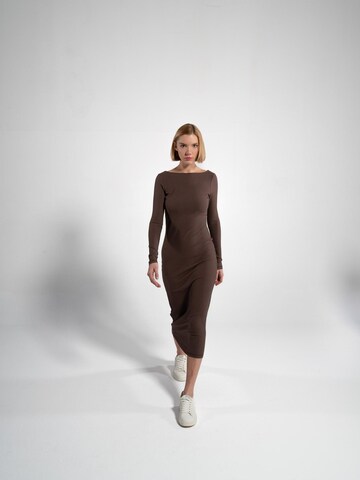 GORG Dress in Brown