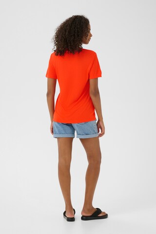 Kaffe - Camisa 'KAmaria' em vermelho