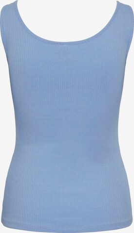 PIECES Top 'Kitte' in Blauw