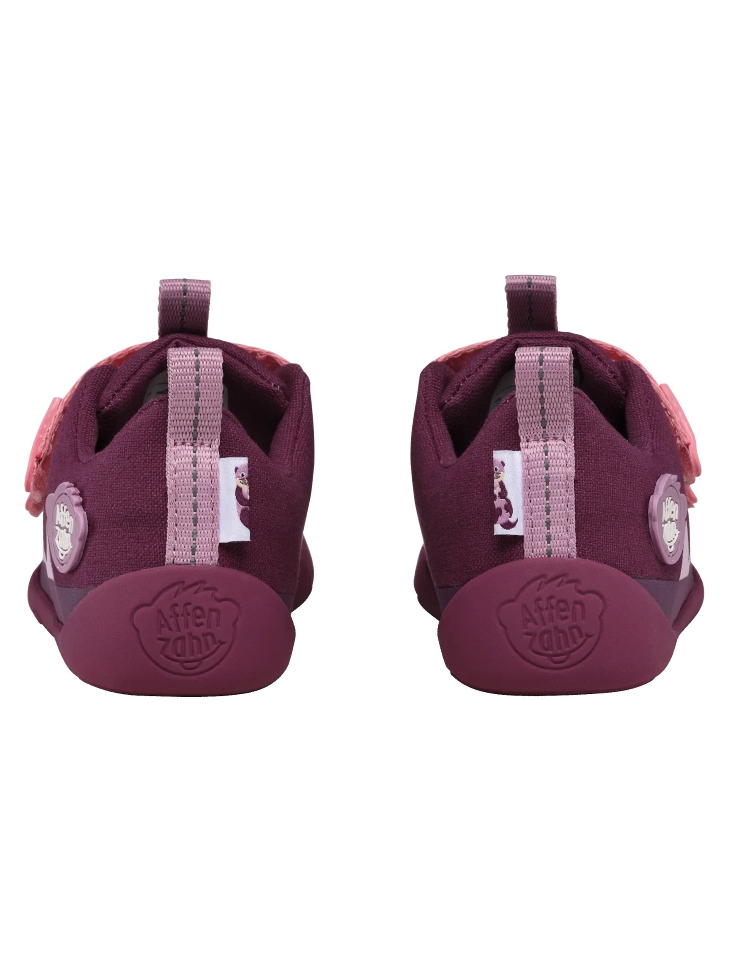 Affenzahn Sneaker 'Sneaker Baumwolle Lucky' in Lila