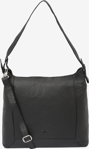 VOi Shoulder Bag in Black: front