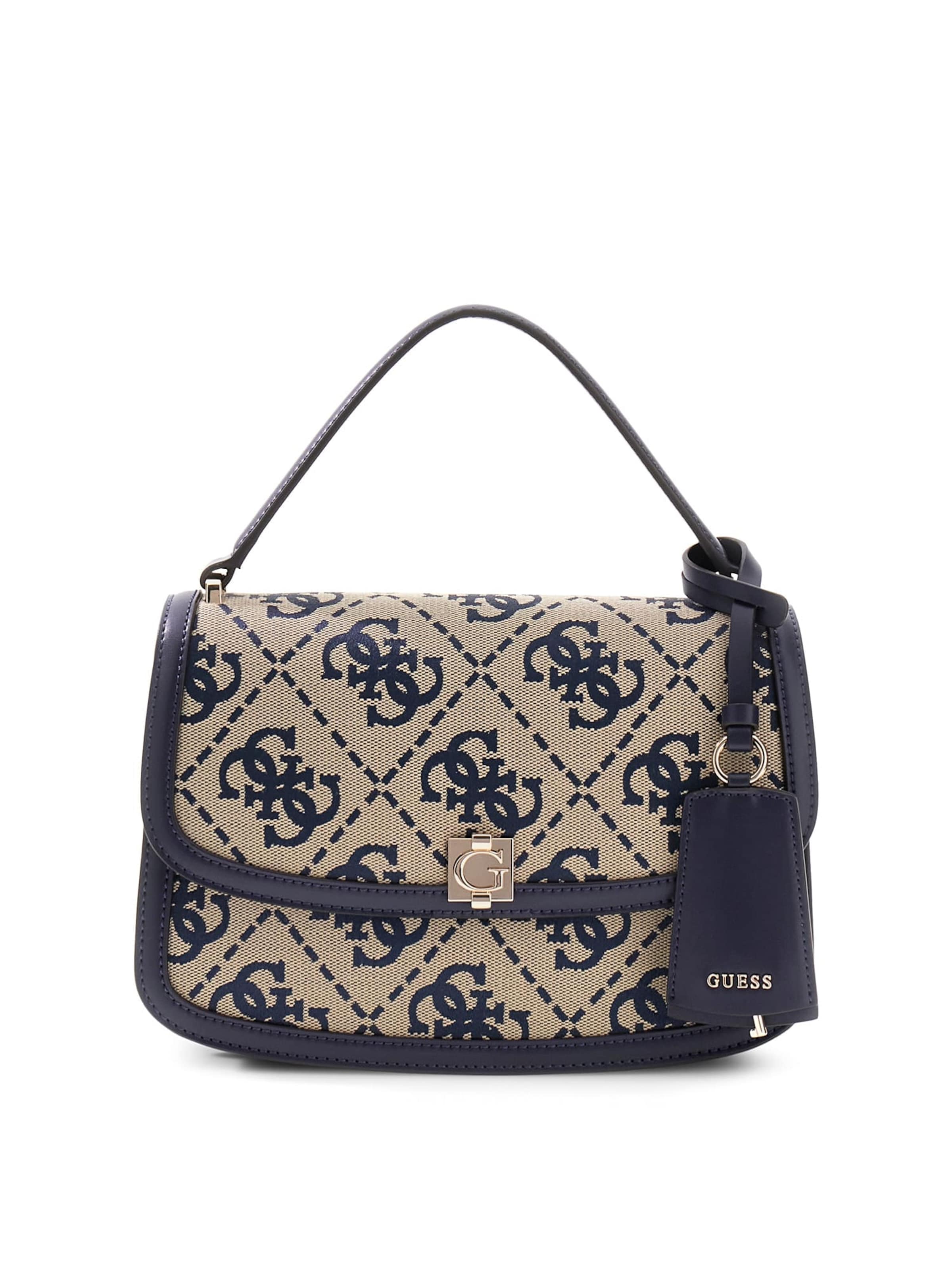 GUESS Handbag 'Audrey' in One size in Cream / Indigo, Item view