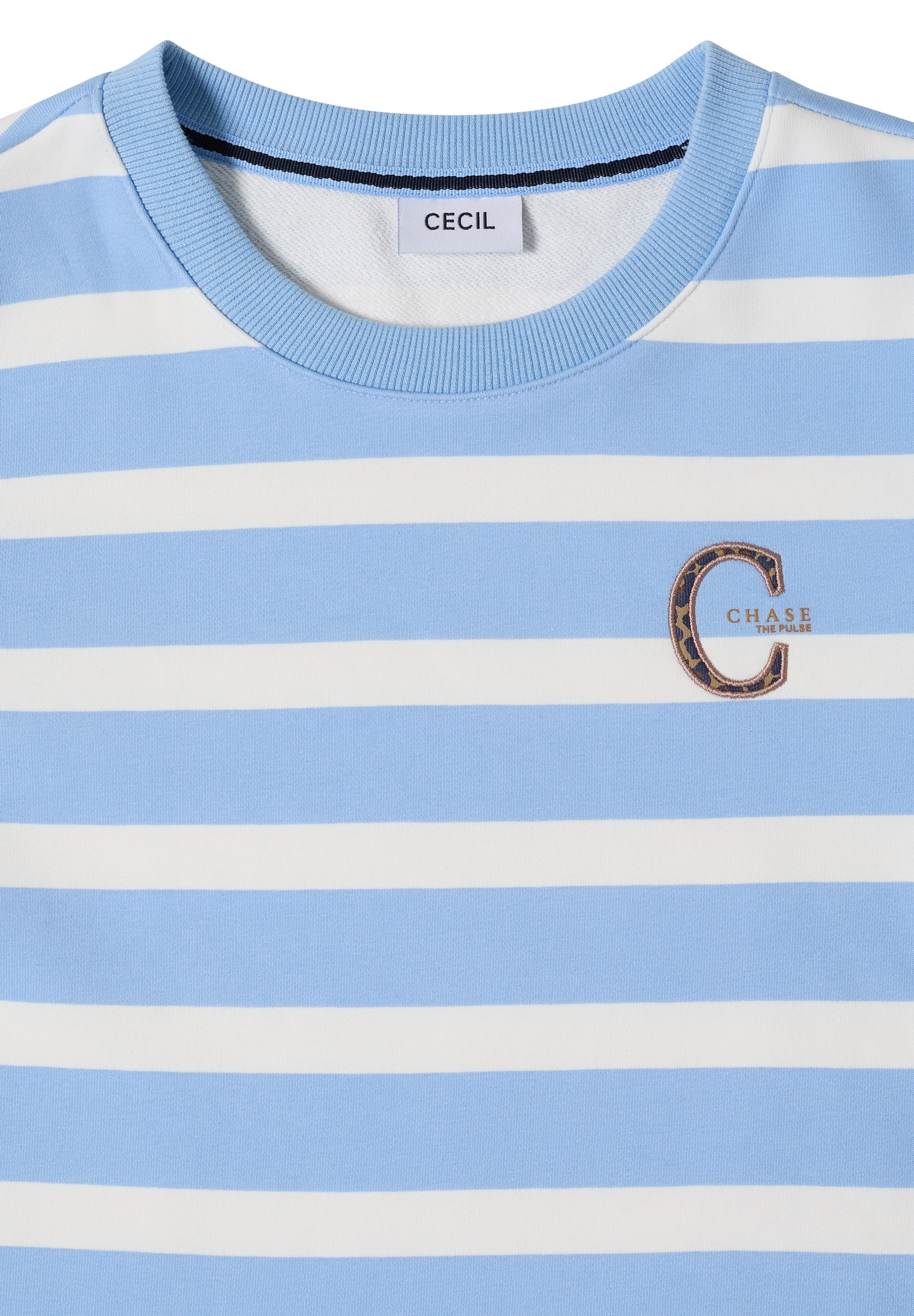 CECIL Sweatshirt in Blau