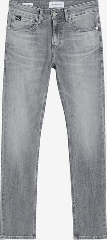 Skinny Jeans de la Calvin Klein Jeans pe gri: față