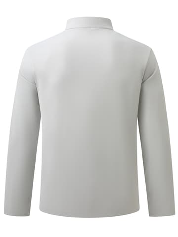 ALLTHEMEN Shirt 'Fluss' in Grey