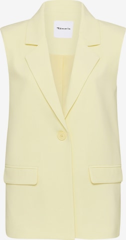 Tamaris Vest in Yellow: front