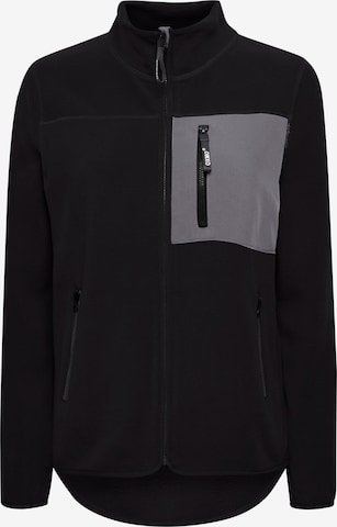 Oxmo - Chaqueta polar 'Nymfe' en negro: frente