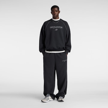 Sweat-shirt 'Trackside' new balance en noir