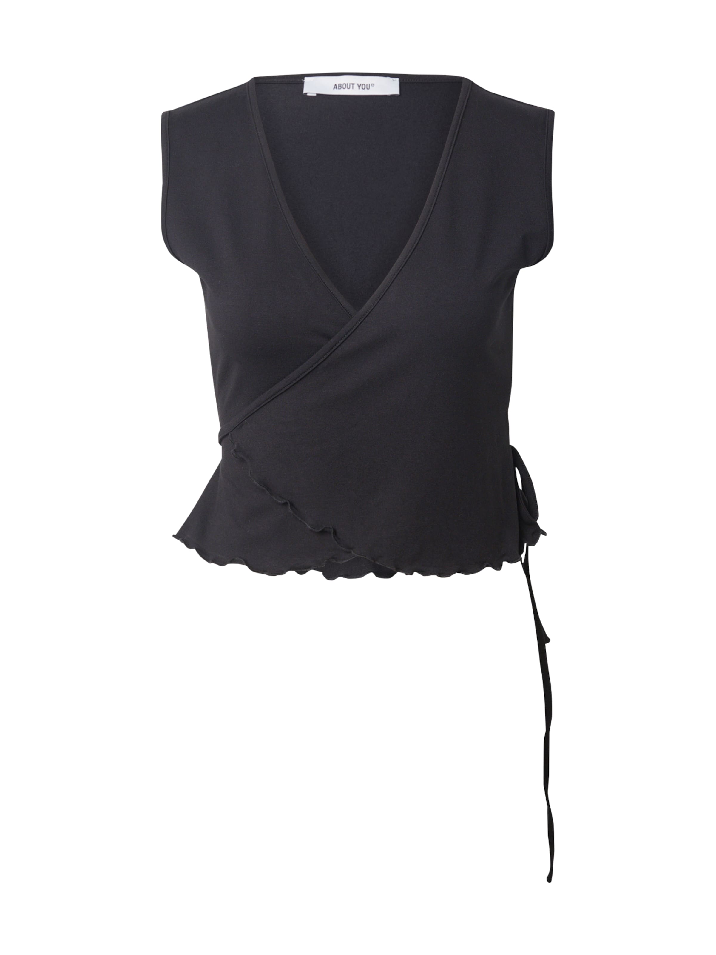 ABOUT YOU Top 'Felicia' in Black: front