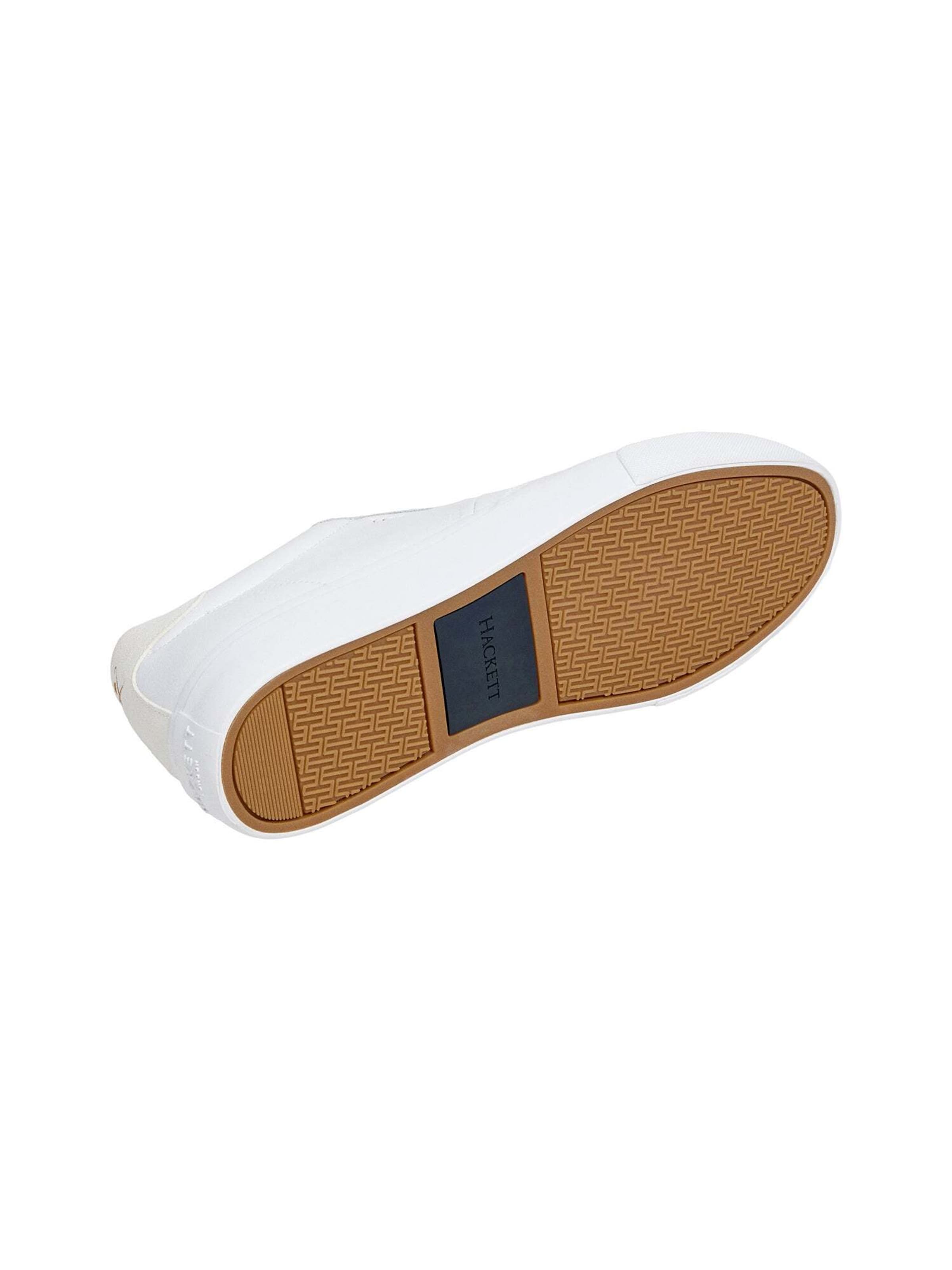 Hackett London Sneakers laag 'Blake Adventure' in Wit