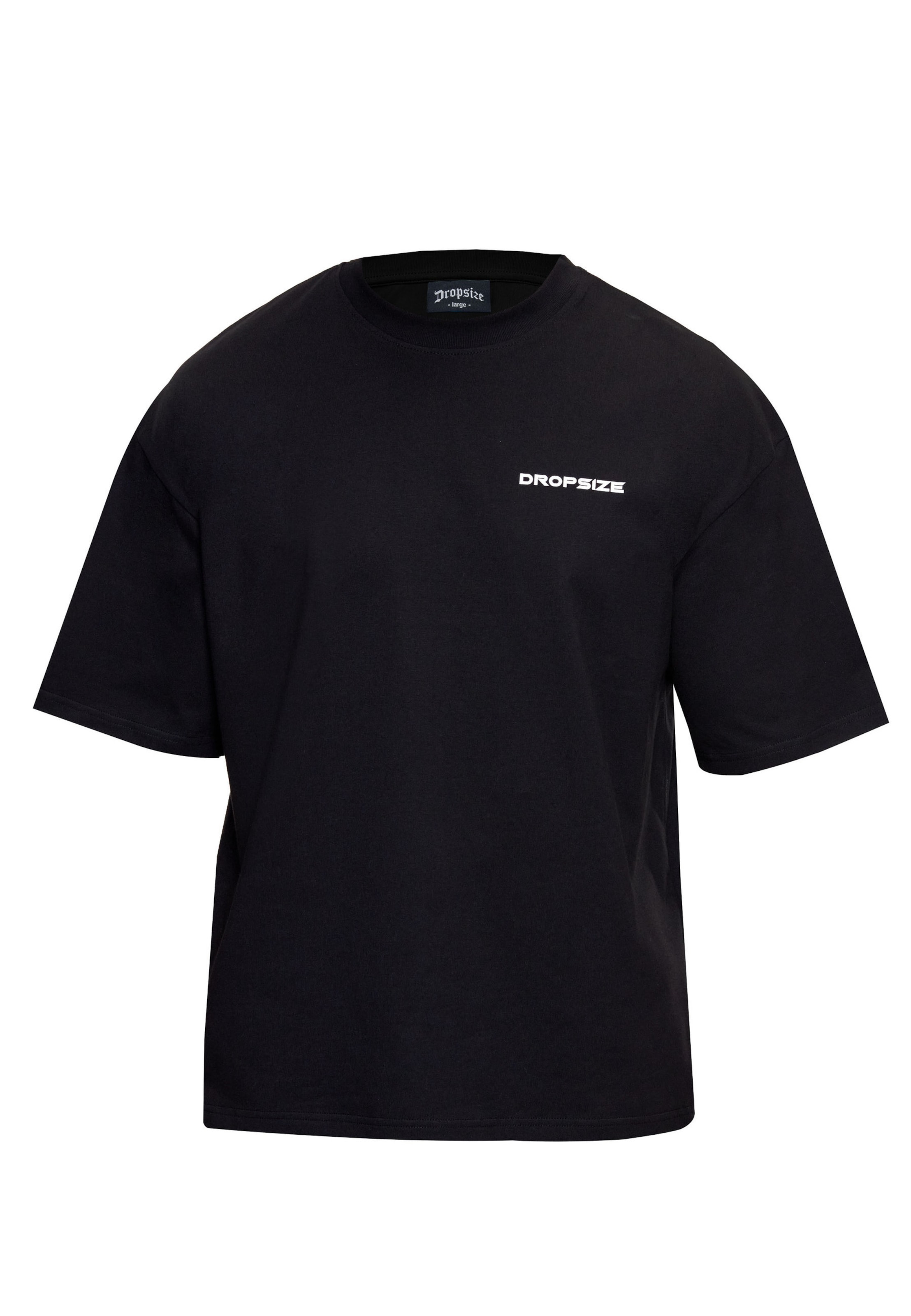 Dropsize - Camisa em preto: frente