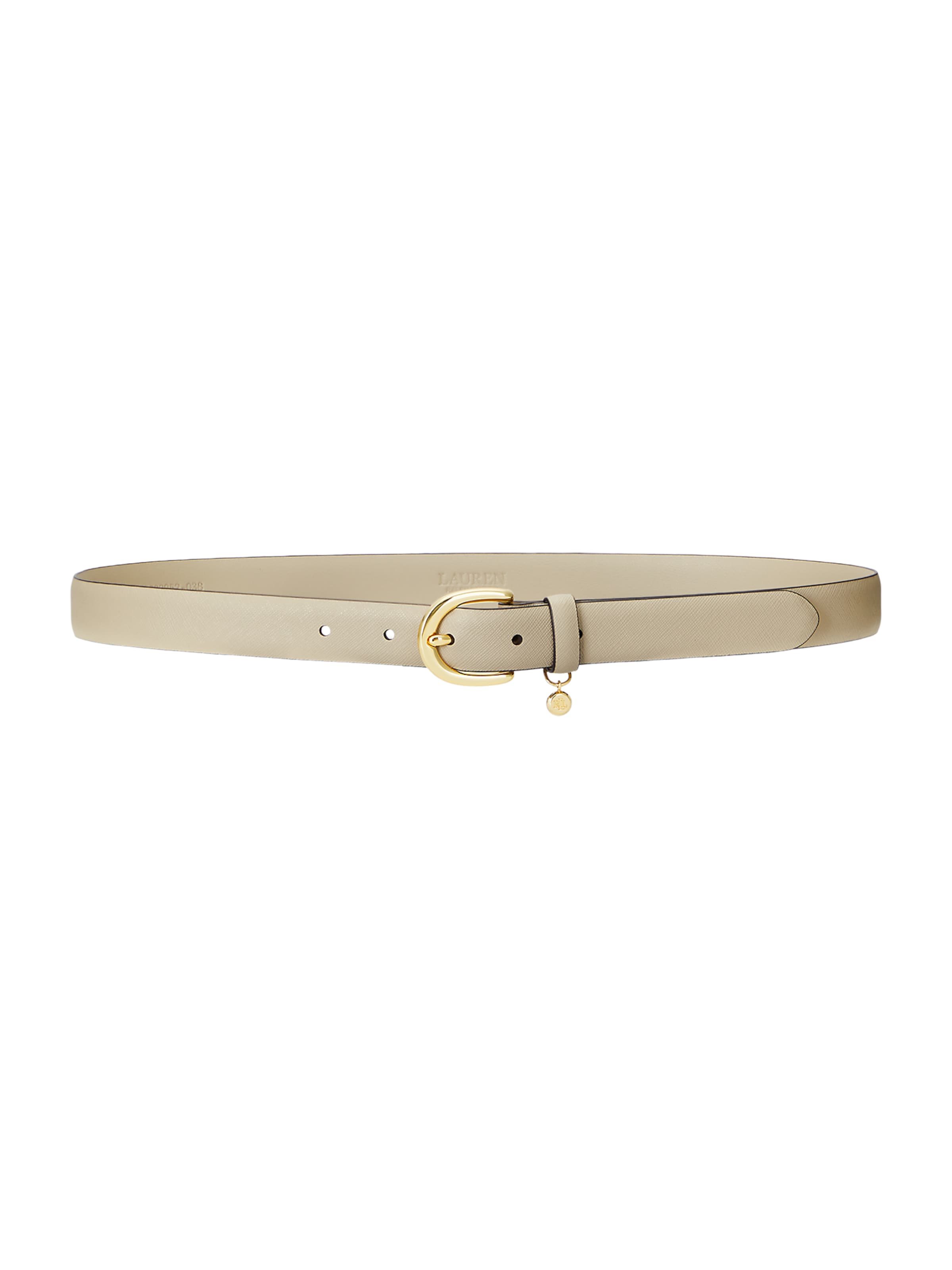 Ceinture 'CHARM' Lauren Ralph Lauren en beige : devant