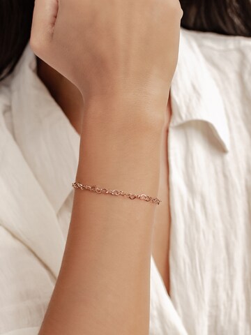 Braccialetto 'Multi Hearts' di Hey Happiness in oro