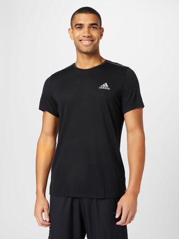 ADIDAS SPORTSWEAR - Camisa funcionais 'X-City' em preto: frente