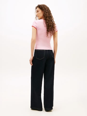 Tricou de la TOMMY HILFIGER pe roz