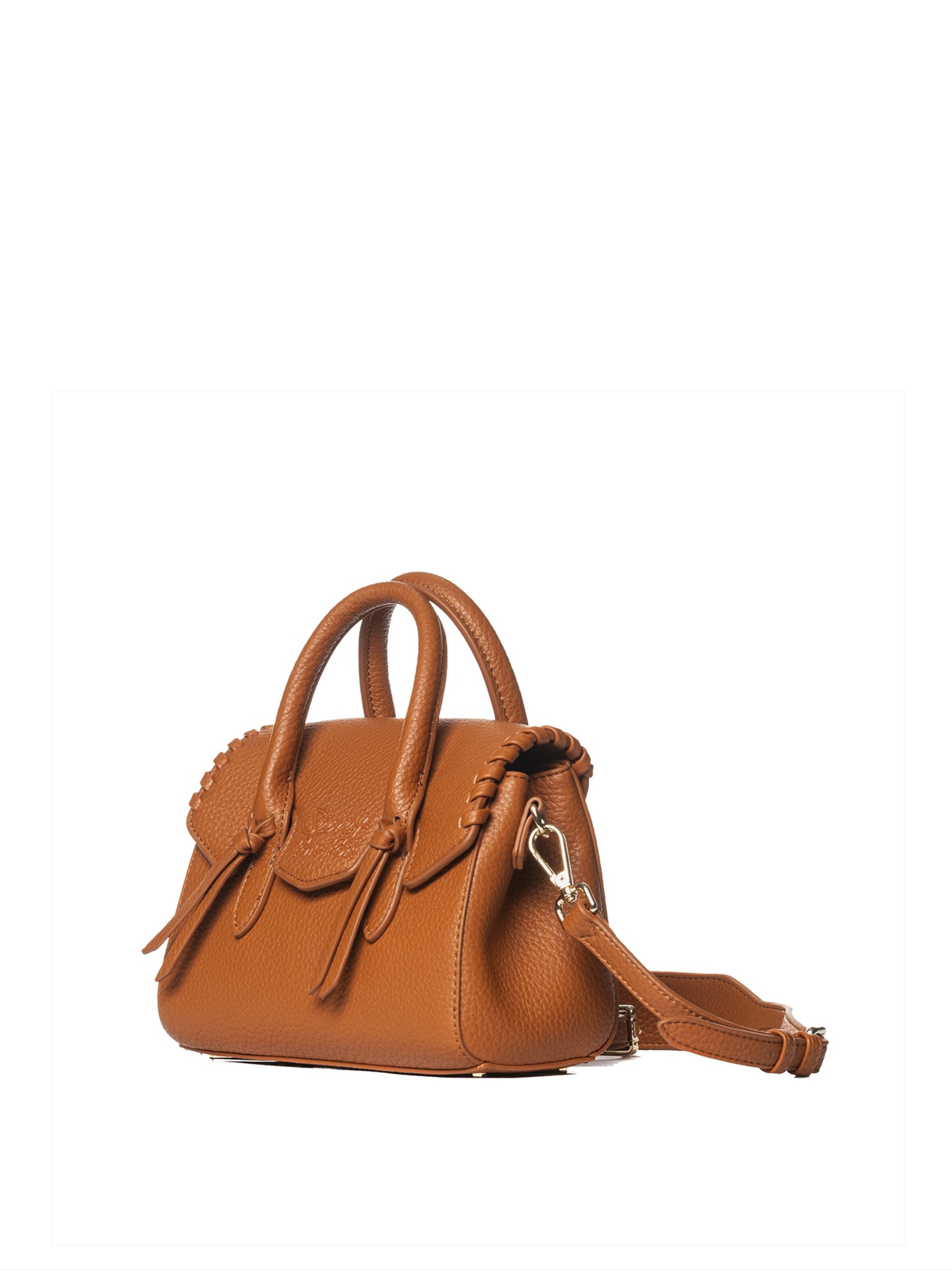 Secret Pon Pon Handbag 'Seraphina Lux' in Cognac, Item view