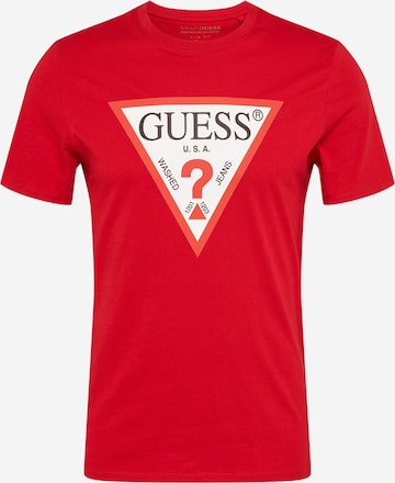 GUESS Shirt in Red: front