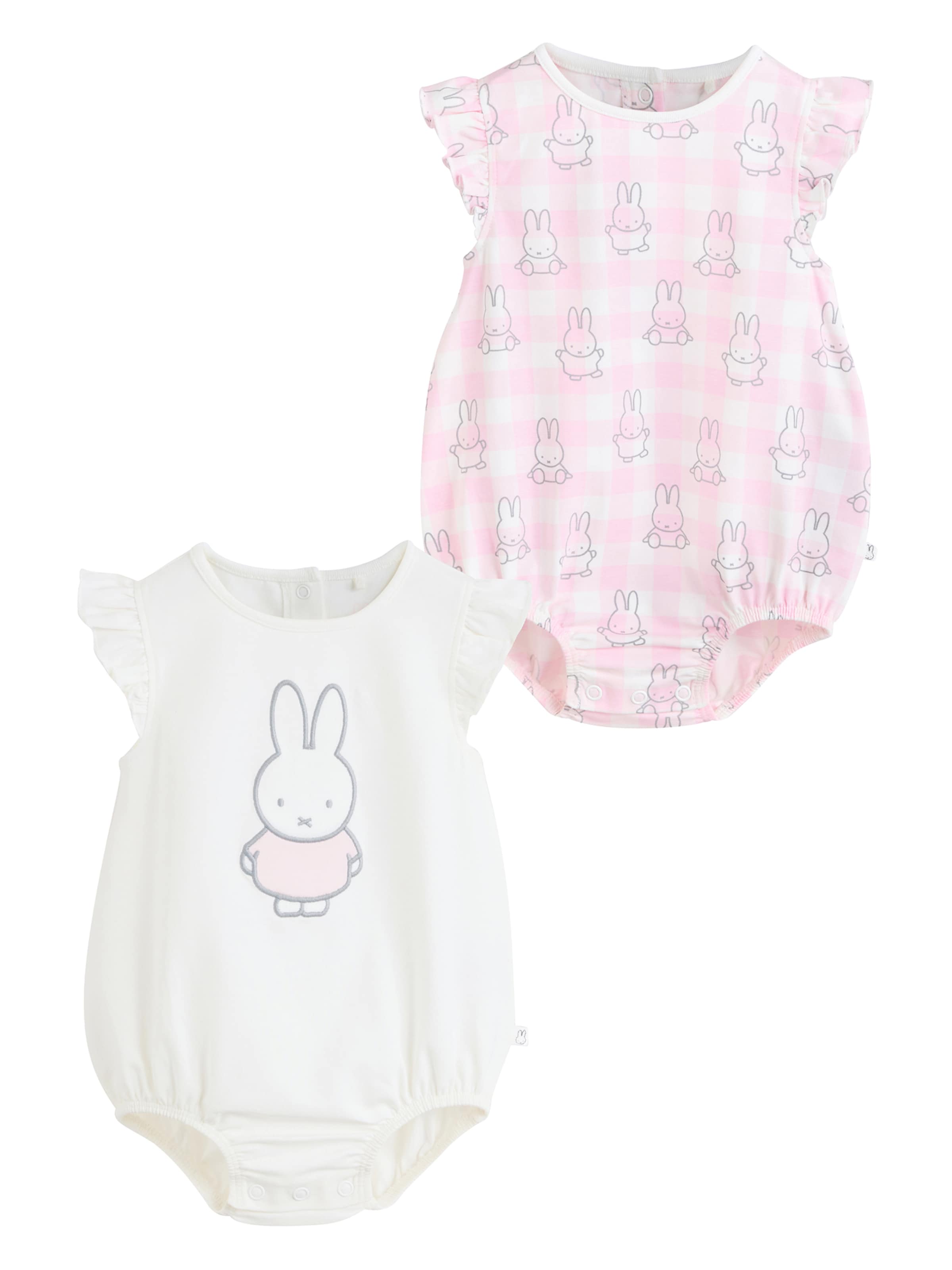 Next - Pijama entero/body 'Miffy' en rosa: frente
