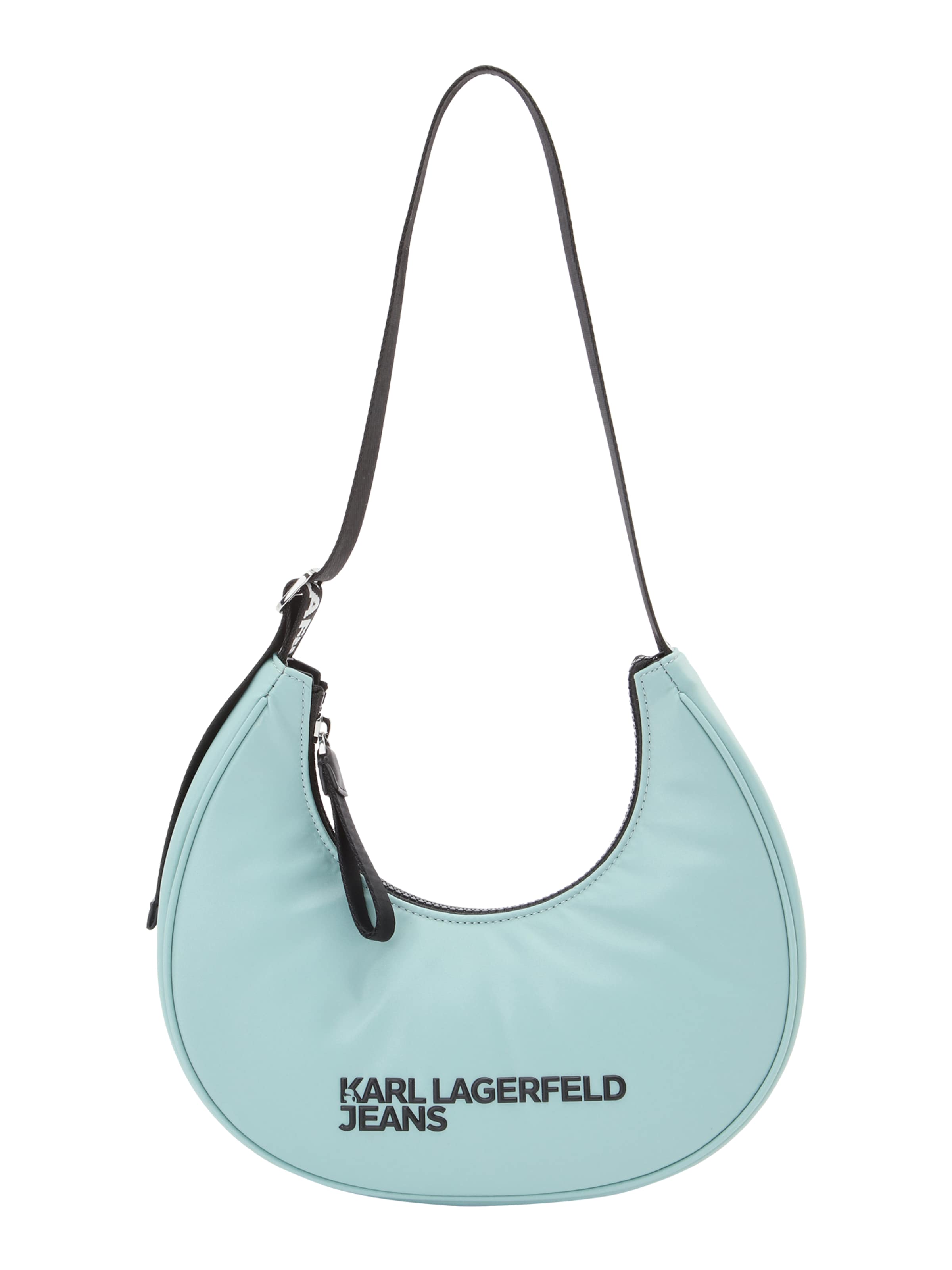 Borsa a spalla 'ESSENTIAL' di KARL LAGERFELD JEANS in verde: frontale
