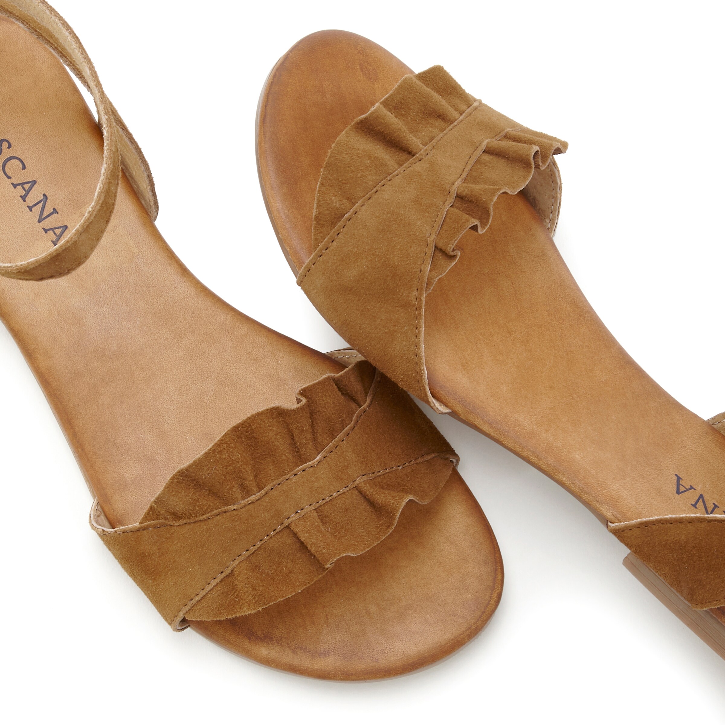 Sandales LASCANA en marron