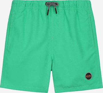 Shorts de bain Shiwi en vert : devant