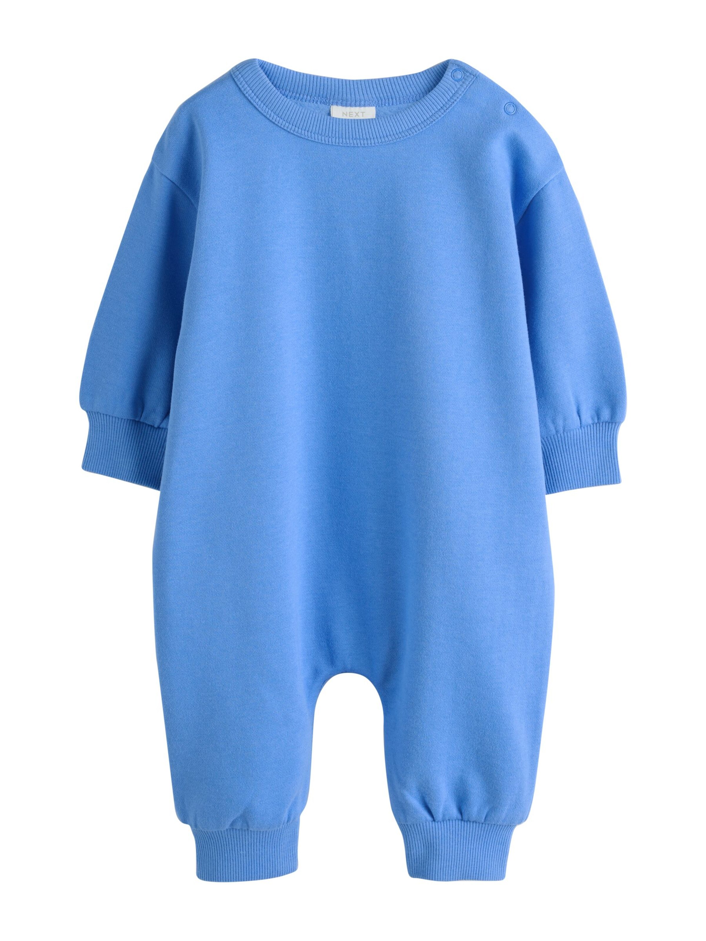 Next Romper/Bodysuit in Blue: front