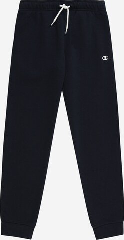 Champion Authentic Athletic Apparel Tapered Pants in Black: front