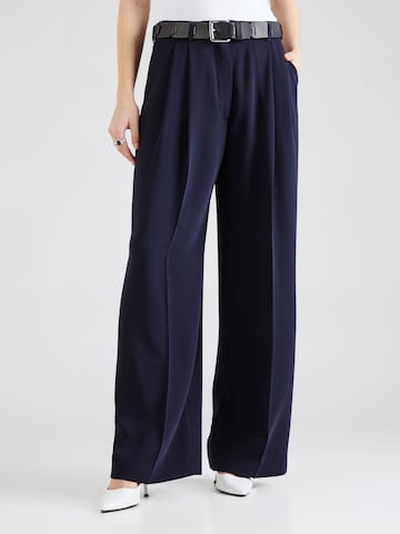 DAY BIRGER ET MIKKELSEN Loose fit Trousers with creases 'Enzo' in Blue: front