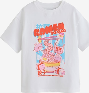 Next - Camiseta en blanco: frente