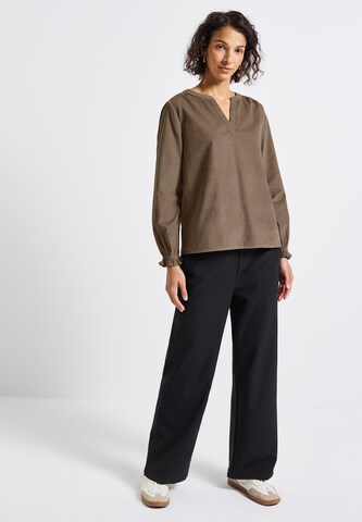 STREET ONE Bluse in Braun
