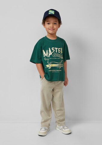T-Shirt s.Oliver en vert : devant