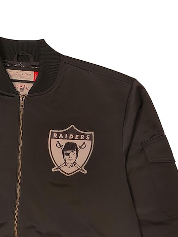Mitchell & Ness Übergangsjacke 'Las Vegas Raiders' in Schwarz