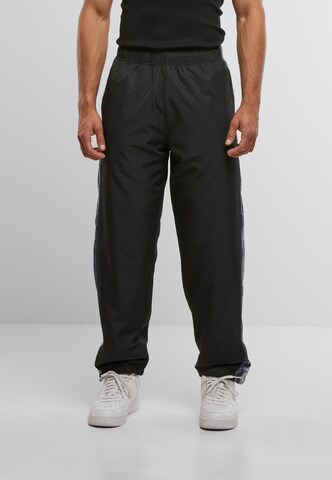 Loosefit Pantaloni di Carlo Colucci in nero: frontale