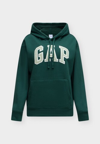 Sweat-shirt 'NEW HERITAGE' GAP en vert : devant