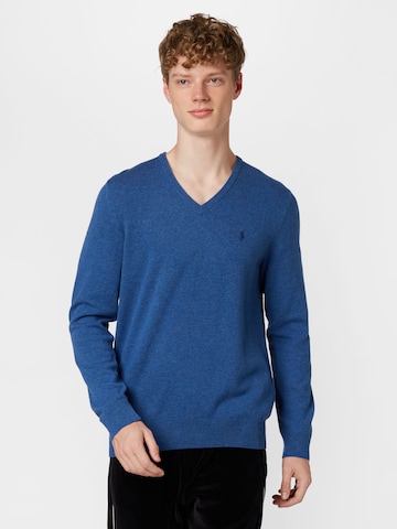 Polo Ralph Lauren Sweater in Blue: front