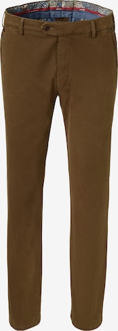 Meyer Hosen Chinohose 'Roma' in Braun: Vorderseite