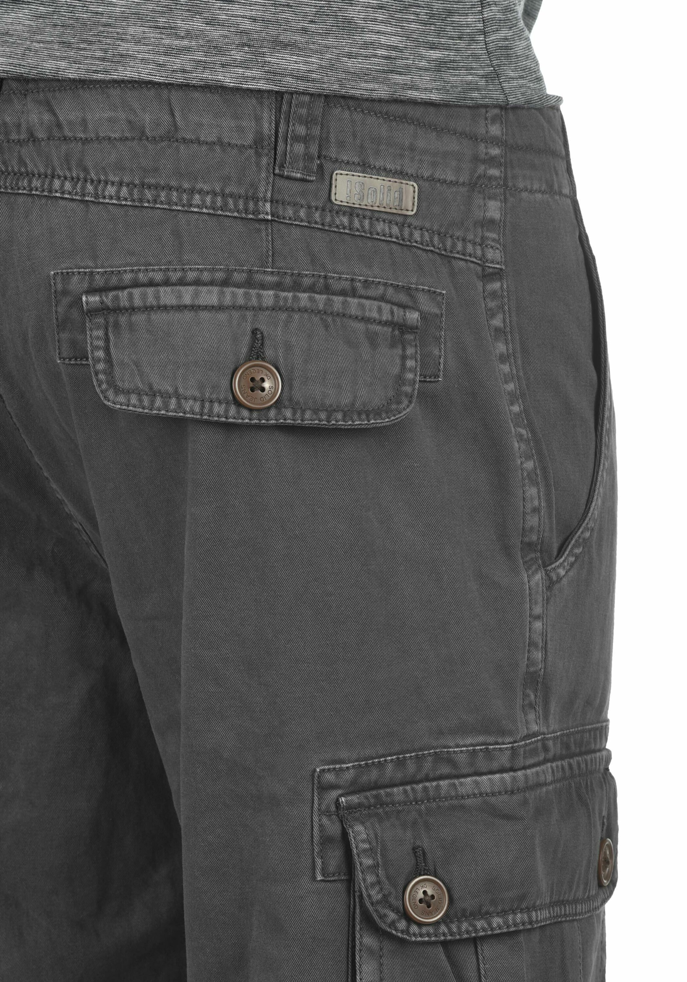 !Solid - regular Pantalón cargo 'Vizela' en gris