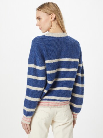 Lollys Laundry Pullover 'Leslie' in Blau