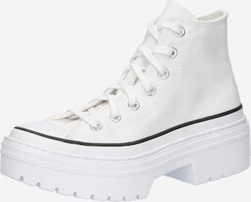 CONVERSEVisoke tenisice 'Chuck Taylor All Star' - bijela boja: prednji dio