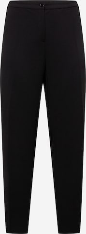 Regular Pantalon à plis Persona by Marina Rinaldi en noir : devant