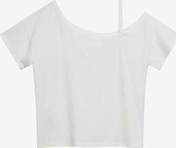 MANGO TEEN Koszulka 'JENNE' w kolorze biały: przód