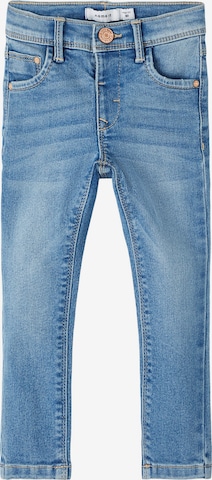 NAME IT Skinny Jeans 'Polly' i blå: framsida
