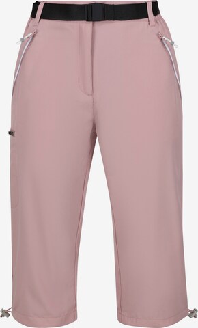 REGATTA Outdoor Pants 'Xert' in Pink: front
