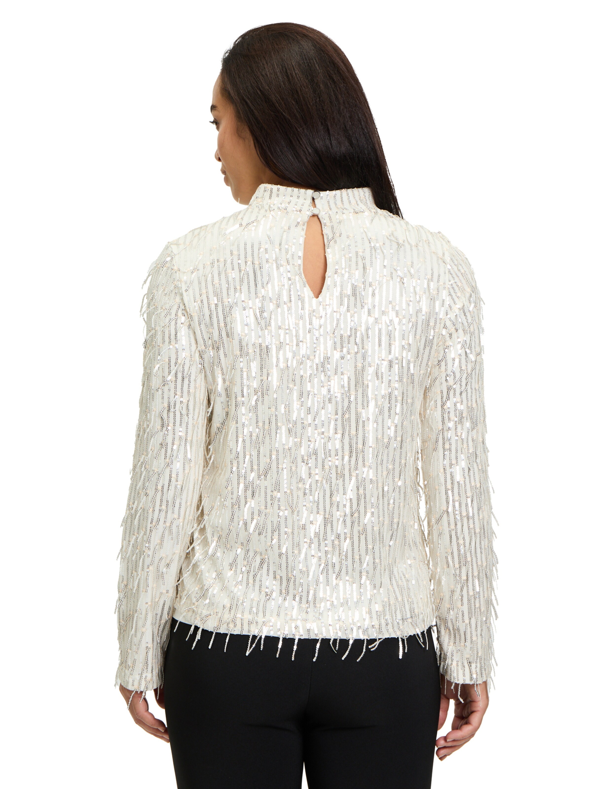 Camicia da donna di Cartoon in bianco