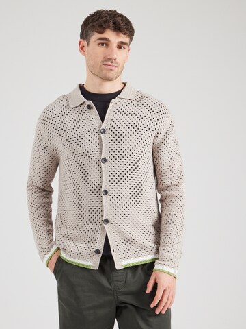 SCOTCH & SODA Вязаная кофта в Серый: спереди
