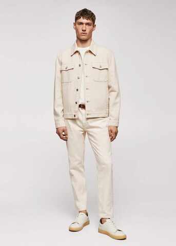 MANGO MAN Overgangsjakke 'henry' i beige