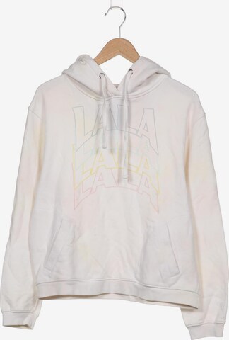 Lala Berlin Sweatshirt & Zip-Up Hoodie in L in White: front